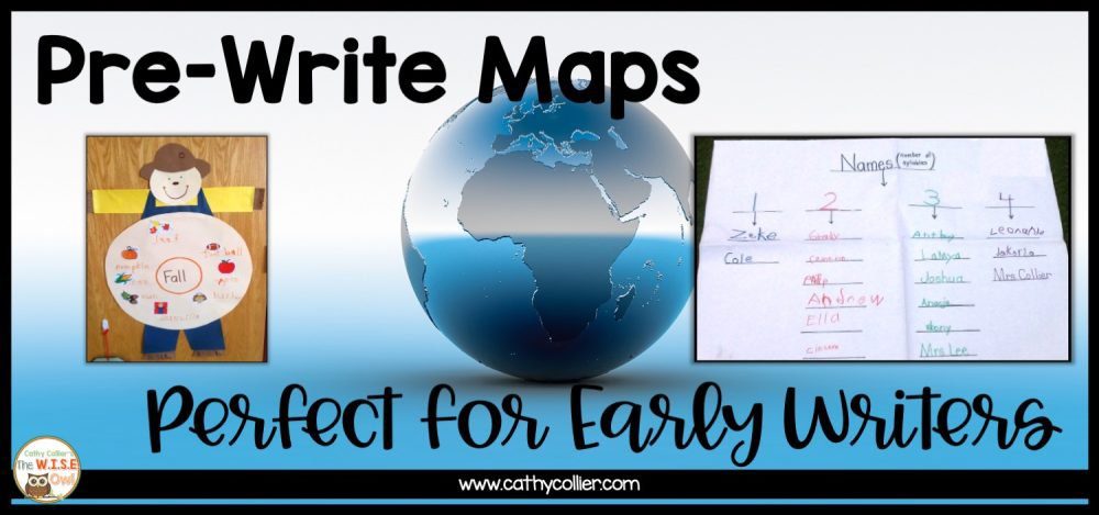Pre-Write Maps Are 7 Perfect Ideas For Early Writers