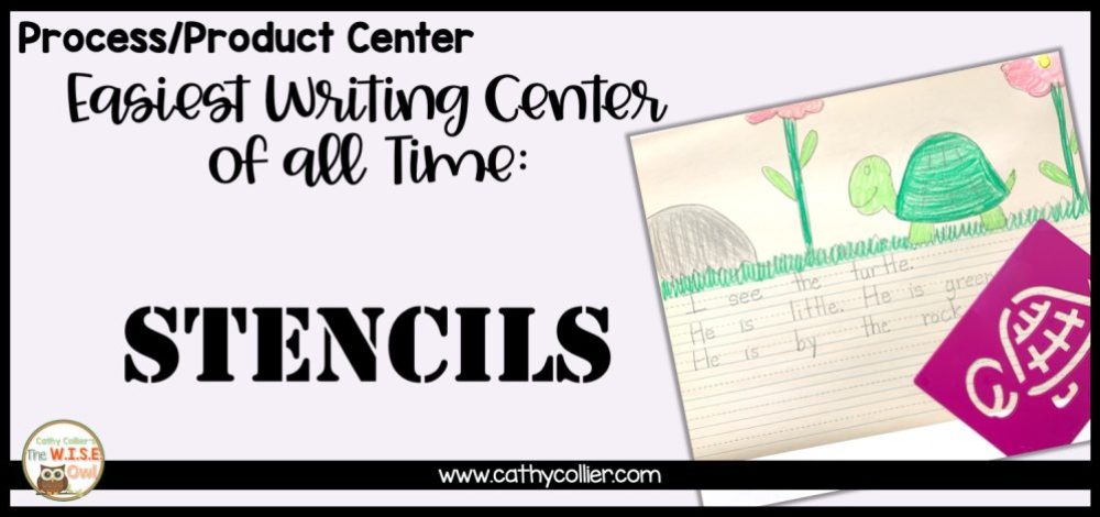 Stencil Center: 6 Steps and the Easiest Writing Center of All Time