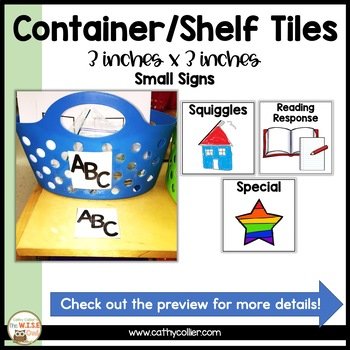 Center Signs for Literacy Workstations Classroom Literacy Centers Posters - Image 4