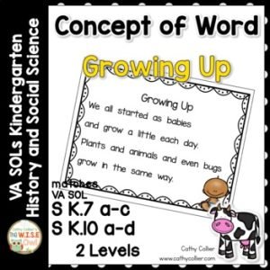 Concept of Word Growing Up | Intervention