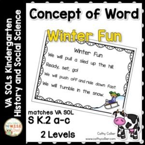 Concept of Word Winter Fun | Intervention