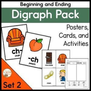 Digraph Ch, Sh, Th Small Group Intervention and Center Activities Set 2