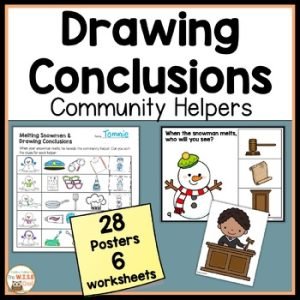 Drawing Conclusions Community. Helpers Lessons & Worksheets Winter K-1