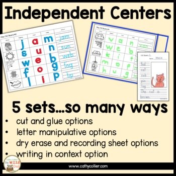 May CVC Unit Lessons, Activities & Center | Multi-Sensory Word Work - Image 3