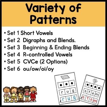 Multi-Sensory Phoneme Sound Boxes BUNDLE | Sets 1-6 | Orthographic Word Mapping - Image 3