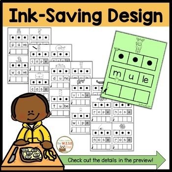 Multi-Sensory Phoneme Sound Boxes Set 5 | CVCe | Orthographic Mapping - Image 4