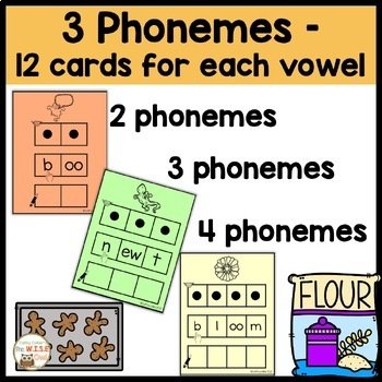 Multi-Sensory Phoneme Sound Boxes Set ew/oo/ue/ui Orthographic Mapping SOR - Image 3