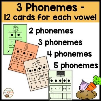 Multi-Sensory Phoneme Sound Boxes Set long e patterns Orthographic Mapping SOR - Image 3