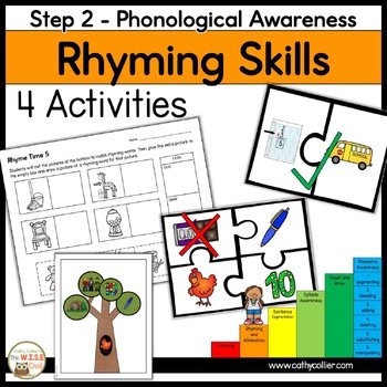 Rhyming Activities Phonological Awareness Small Group Science Of ...