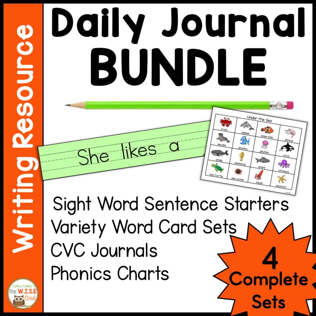 Daily Journals 4 Easy Ideas in K-1 8 Daily Journal Cathy Collier 2025